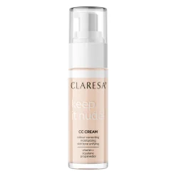 Claresa - Keep It Nude! - Nawilżający Podkład Wyrównujący Koloryt Cery - 101 Light - 30ml