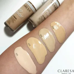 Claresa - Keep It Nude! - Nawilżający Podkład Wyrównujący Koloryt Cery - 103 Cool Medium - 30ml