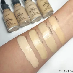 Claresa - Liquid Perfection - Korektor i Podkład Kryjący 2w1 - 104 Nude - 18g