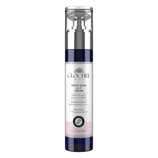 Clochee - Night Dose Vit. C Cream - Wzmacniający Krem na Noc z Witaminą C - 50ml