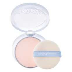 CODE GLOKOLOR - Fix-On Primer In Pact SPF 30 PA+++- Utrwalający Puder z Filtrem - 21 Ivory - 11g