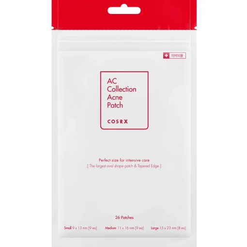 COSRX - AC Collection Acne Patch - Gojące Plastry na Wypryski z Ekstraktem z Wąkroty Azjatyckiej - 26szt