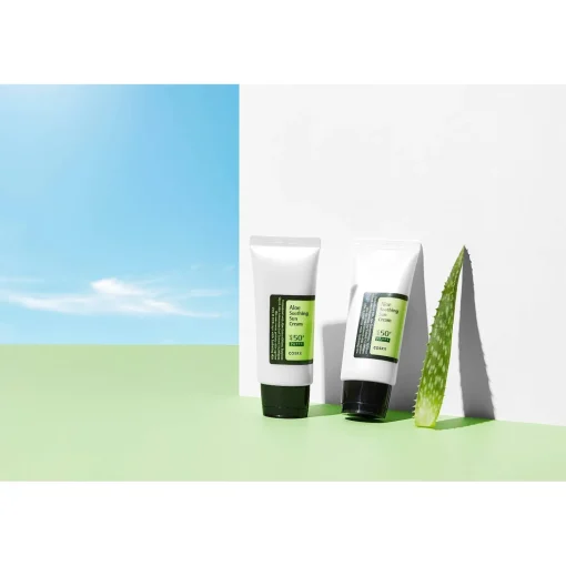 COSRX - Aloe Soothing Sun Cream SPF50+/PA+++ - Nawilżający Krem z Filtrem Przeciwsłonecznym - 50ml
