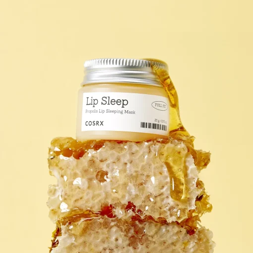 COSRX - Full Fit Propolis Lip Sleeping Mask - Maska do Ust z Ekstraktem z Propolisu - 20g