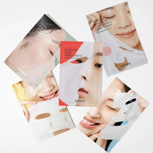 COSRX - Hydrium Triple Hyaluronic Water Wave Sheet Mask - Nawilżająca Maska w Płachcie z Potrójnym Kwasem Hialuronowym - 21ml
