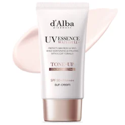 d'Alba - Waterfull Tone-Up Sun Cream SPF50+ PA++++ - Tonujący Krem do Twarzy z Filtrem - 50ml