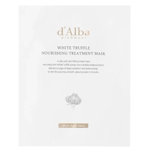 d'Alba - White Truffle Nourishing Treatment Mask - Odżywcza Maska do Twarzy w Płachcie - 1szt/25ml