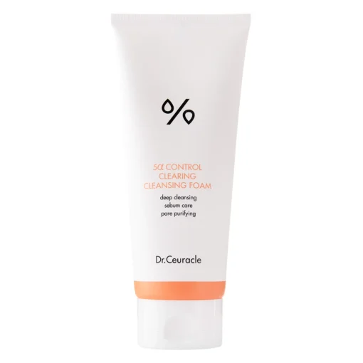 Dr.Ceuracle - 5α Control Clearing Cleansing Foam - Oczyszczająca Pianka do Mycia Twarzy - 200ml