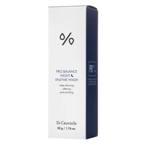 Dr.Ceuracle - Pro Balance Night Enzyme Wash - Proszek Enzymatyczny do Oczyszczania Twarzy - 50g