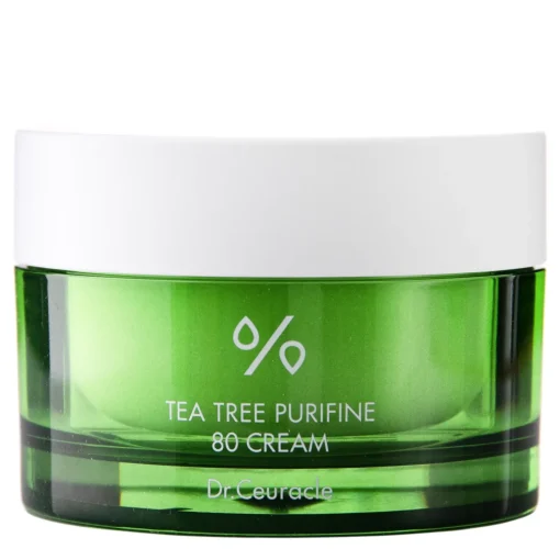 Dr.Ceuracle - Tea Tree Purifine Cream - Krem do Twarzy z 80% Ekstraktem z Drzewa Herbacianego - 50g