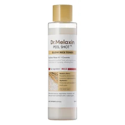 Dr.Melaxin - Peel Shot Glow White Rice Toner - Rozświetlający Tonik z Wodą z Otrębów Ryżowych  - 200ml