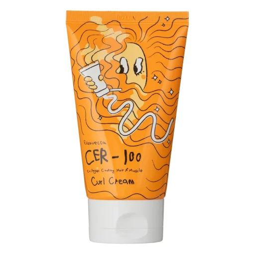 Elizavecca - CER-100 Collagen Coating Hair A+ Muscle Curl Cream - Nawilżający Krem do Włosów Kręconych - 120ml