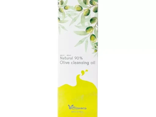 Elizavecca - Natural 90% Olive Cleansing Oil - Naturalny Oczyszczający Olejek Oliwkowy 90% - 300ml
