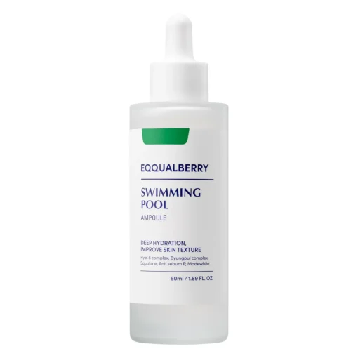 EQQUALBERRY - Swimming Pool Ampoule - Nawilżająco-Kojąca Ampułka do Twarzy - 50ml