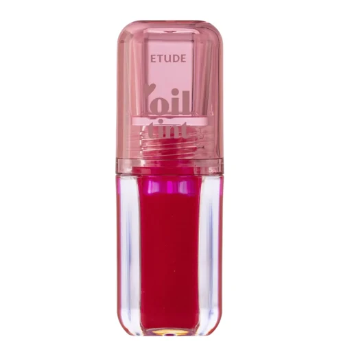 Etude House - Dear Darling Oil Tint - Koloryzujący Olejek do Ust - 03 Neon Pink – 4,2g