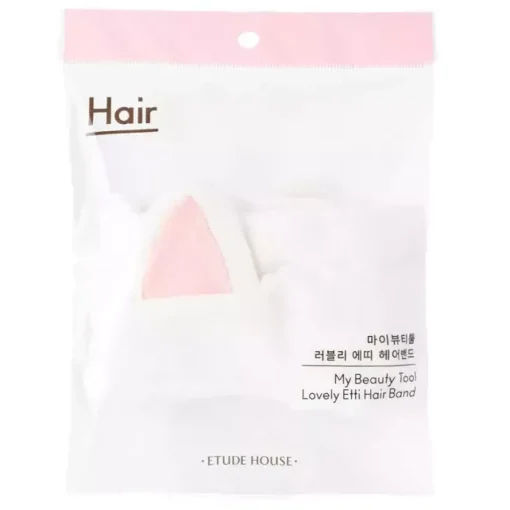 Etude House - Lovely Etti Hairband - Opaska do Włosów z Uszami