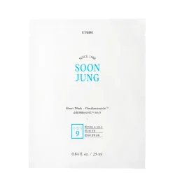 Etude House - Soon Jung Panthensoside Sheet Mask - Kojąca Maska w Płachcie - 25ml