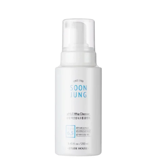 Etude House - Soon Jung pH 6,5 Whip Cleanser - Oczyszczająca Pianka do Twarzy - 250ml