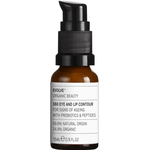 Evolve Organic Beauty - 360 Eye And Lip Contour - Odmładzający Krem pod Oczy i na Okolicę Ust - 15ml