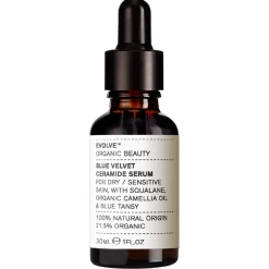 Evolve Organic Beauty - Blue Velvet Ceramide Serum - Aksamitne Serum Ceramidowe do Twarzy - 30 ml