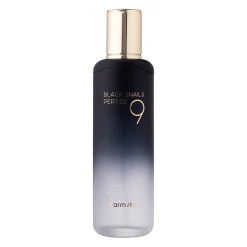 Farmstay - Black Snail & Peptide 9 Perfect Toner - Tonik z Czarnym Śluzem Ślimaka i Peptydami - 120ml