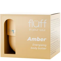 Fluff -  Masło do Ciała z Bursztynem - Energetyzujące - 150ml