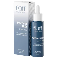 Fluff - Peeling do Twarzy Wygładzający - Kwas Glikolowy & BHA - 40ml