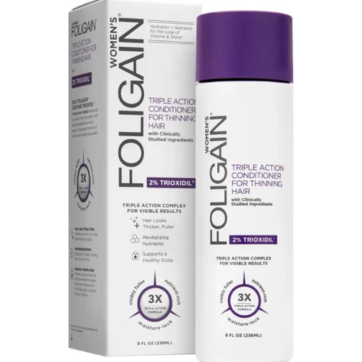 Foligain - Triple Action - Conditioner for Thinning Hair - Odżywka do Włosów Cienkich - 236ml
