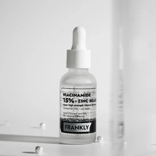 Frankly - Niacinamide 15% Zinc Beads Serum - Serum na Niedoskonałości z Niacynamidem 15% i Cynkiem - 30ml