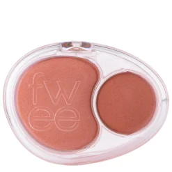 Fwee - Mellow Dual Blusher - Podwójny Róż do Policzków - ND01 Lazy Tempo - 7,2g