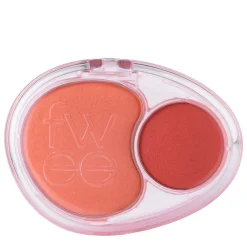 Fwee - Mellow Dual Blusher - Podwójny Róż do Policzków - CR01 Juicy Smile - 7,2g
