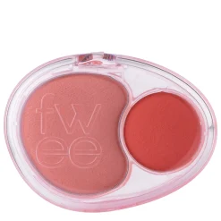 Fwee - Mellow Dual Blusher - Podwójny Róż do Policzków - CR02 Baby Smile - 7,2g
