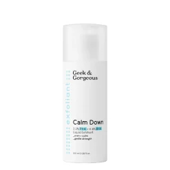 Geek & Gorgeous - Calm Down - Delikatny Eksfoliant do Cery Wrażliwej z Kwasami 4% PHA i BHA - 100ml