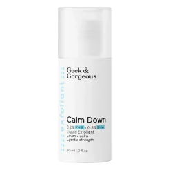 Geek & Gorgeous - Calm Down - Delikatny Eksfoliant do Cery Wrażliwej z Kwasami PHA i BHA - 30ml