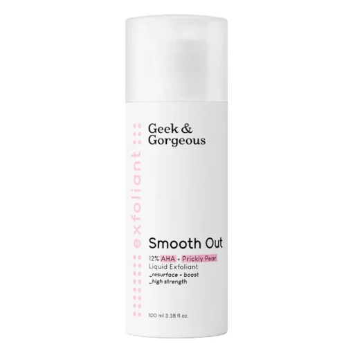 Geek & Gorgeous - Smooth Out - Silny Eksfoliant z 12% Kwasu Glikolowego i Mlekowego - 100ml