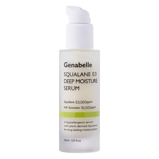 Genabelle - Squalane 53 Deep Moisture Serum - Silnie Nawilżające Serum do Twarzy - 30ml