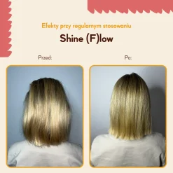 HairTry - Shine (f)low - Emolientowa Odżywka do Włosów Niskoporowatych - 250ml