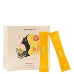 Health Labs Care - GlowMe - Saszetki z Kolagenem i Kwasem Hialuronowym - Ananas - Mango - 30szt/330g