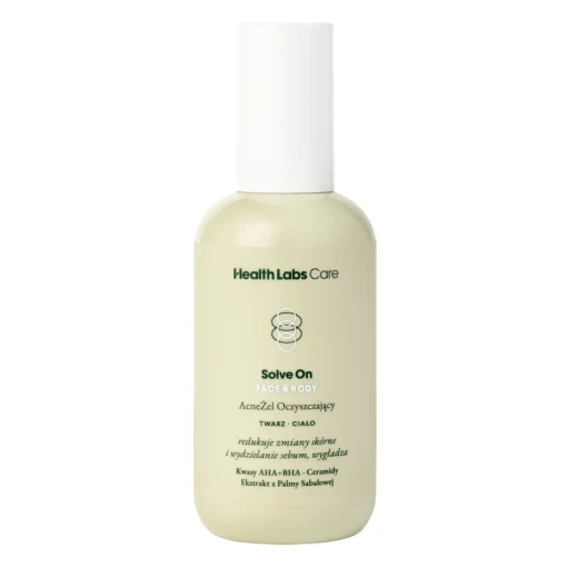 Health Labs Care - Solve On Face & Body - AcneŻel Oczyszczający - 200 ml