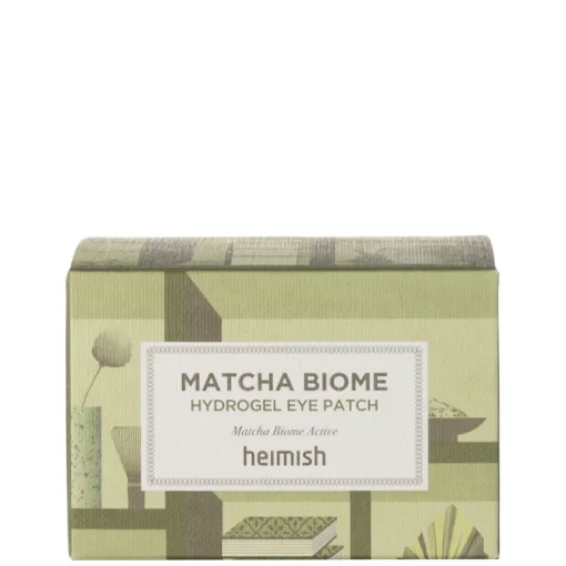 Heimish - Matcha Biome Hydrogel Eye Patch - Łagodzące Płatki Hydrożelowe pod Oczy z Ekstraktem z Zielonej Herbaty Jeju - 60szt
