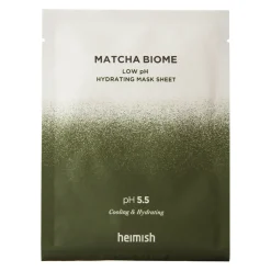 Heimish - Matcha Biome Low pH Hydrating Mask Sheet - Kojąca Maska z Probiotykami - 30ml