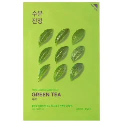 Holika Holika - Pure Essence Mask Sheet - Green Tea - Odświeżająca Maska w Płachcie z Wyciągiem z Zielonej Herbaty - 23ml