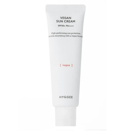 Hyggee - Vegan Sunscreen SPF50+ PA++++ - Nawilżający Krem z Filtrem do Twarzy - 50ml