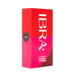 Ibra Makeup - Eyebrow Pomade & Powder - Brown - 7g