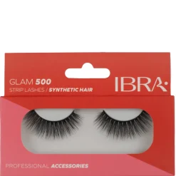 Ibra Makeup - Glam 500 - Rzęsy na Pasku