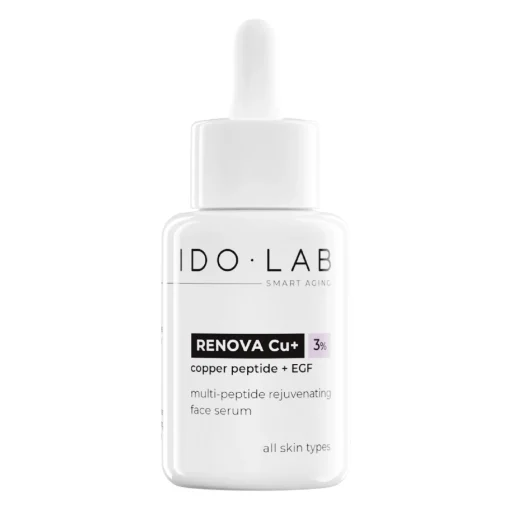 Ido Lab - Renova Cu+ Odmładzające i Regenerujące Serum z Peptydem Miedziowym - 30ml