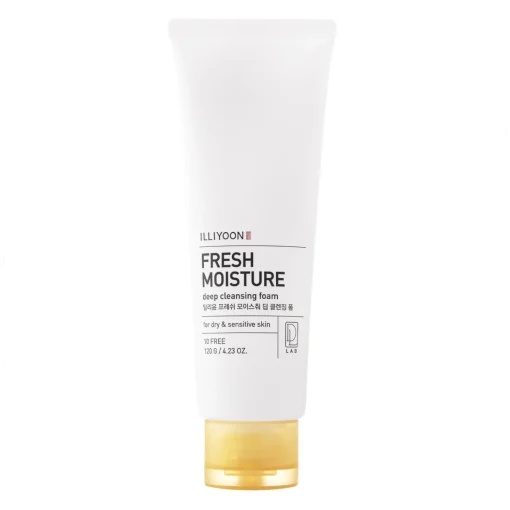 Illiyoon - Fresh Moisture Deep Cleansing Foam - Głęboko Oczyszczająca Pianka do Twarzy - 120g