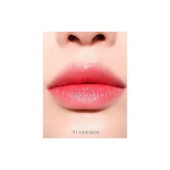 I'm Meme - Color Key Ring Water Gel Tint - Wodny Tint do Ust - 01 Coral Picnic - 2,8g