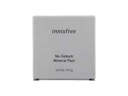 Innisfree - No Sebum Mineral Pact - Mineralny Puder w Kamieniu - 8,5g