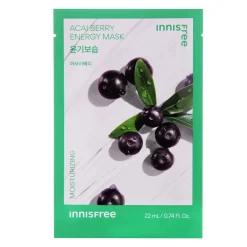 Innisfree - Squeeze Energy Mask - Acai Berry - Moisturizing - Nawilżająca Maska w Płachcie - 22ml